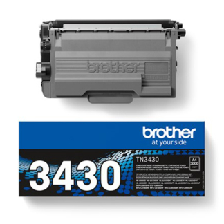 Brother TN-3430 tonercartridge zwart TN-3430 051076 - 1