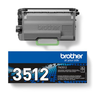 Brother TN-3512 tonercartridge zwart extra hoge capaciteit TN-3512 903537 - 1