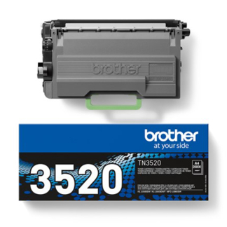 Brother TN-3520 tonercartridge zwart ultra hoge capaciteit TN-3520 051082 - 1