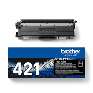 Brother TN-421BK tonercartridge zwart TN421BK 051110 - 1