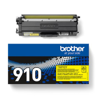 Brother TN-910Y tonercartridge geel extreem hoge capaciteit TN910Y 051140 - 1