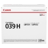 Canon 039H toner zwart hoge capaciteit (origineel) 0288C001 017276