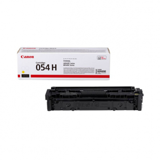 Canon 054H Y toner geel hoge capaciteit 3025C002 070072 - 1