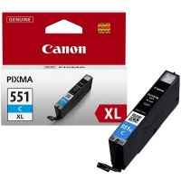 Canon CLI-551C XL inktcartridge cyaan hoge capaciteit 6444B001 018792 - 1