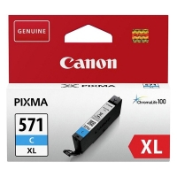 Canon CLI-571C XL inktcartridge cyaan hoge capaciteit 0332C001 017248 - 1