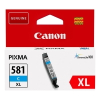 Canon CLI-581C XL inktcartridge cyaan hoge capaciteit 2049C001 017452 - 1