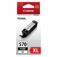 Canon PGI-570PGBK XL inktcartridge pigment zwart hoge capaciteit 0318C001 0318C001AA 017240 - 1