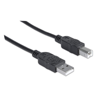 USB printerkabel zwart lengte 1,8 meter MRCS101 053400 - 